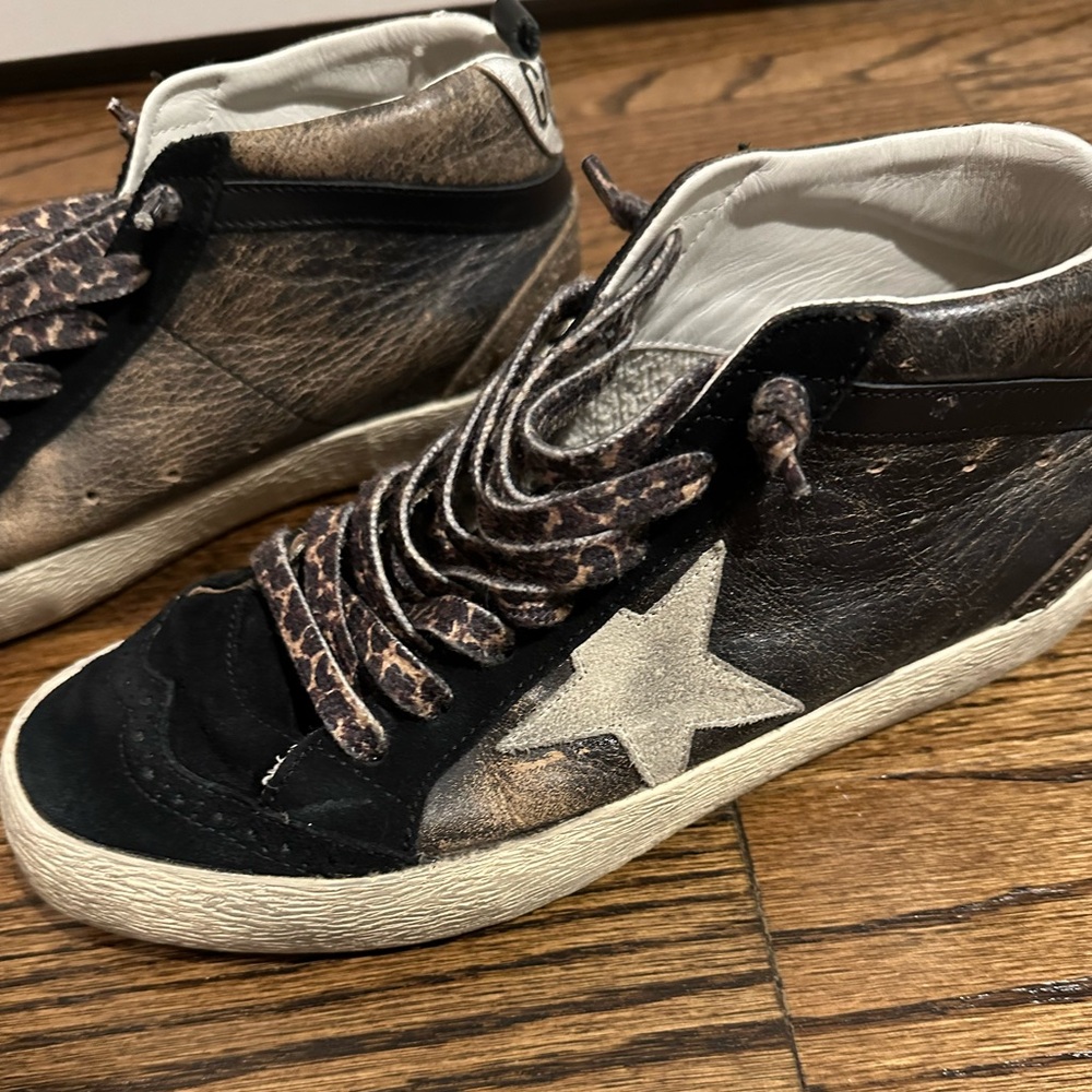 Golden Goose Mid Star Sneaker - Nordstrom Exclusive - Used - Picture 5 of 14